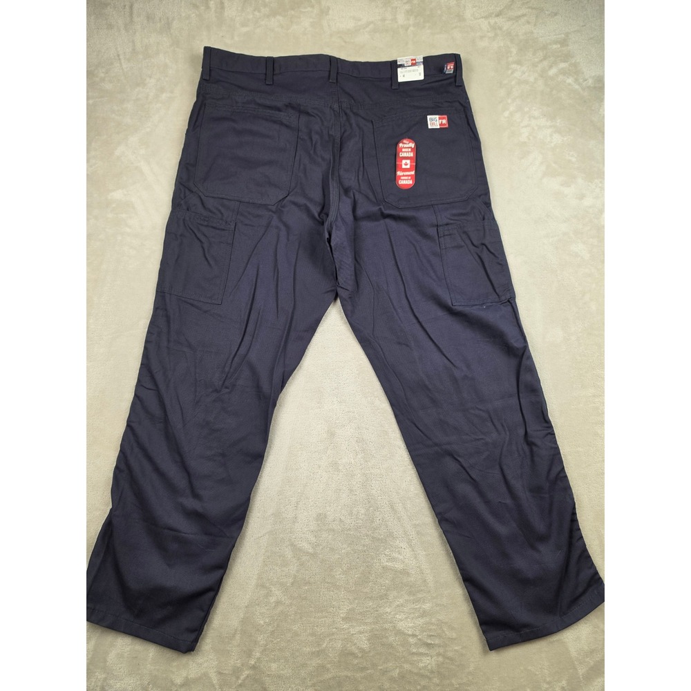 Big Bill FR Utility Pants Men 40x32 Navy Blue Flame Resistant NFPA 2112 Workwear